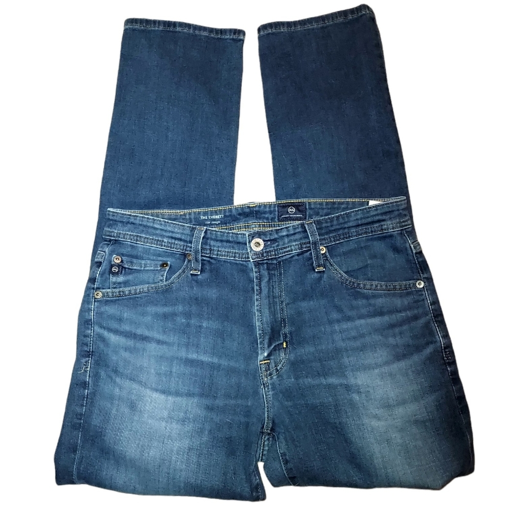 AG ADRIANO GOLDSCHMIED Men's Everett Slim Straight Blue Jeans Size 31